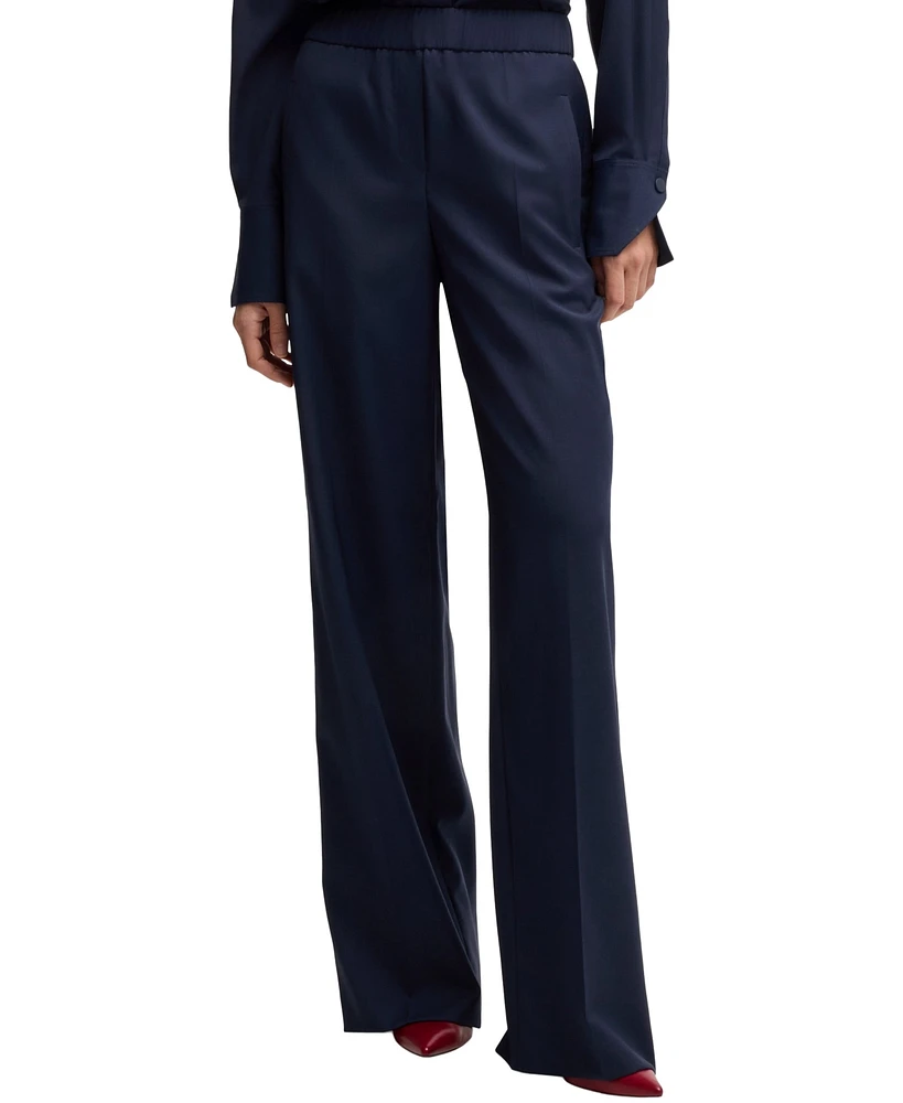Boss by Hugo Women's Relaxed-Fit Trousers