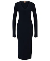 Boss by Hugo Boss Women's Long-Sleeved Knitted Dress