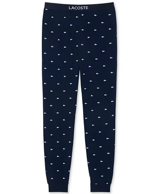 Lacoste Men's Loungewear Crocodile Pajama Pants