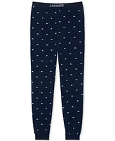 Lacoste Men's Loungewear Crocodile Pajama Pants