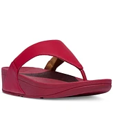 FitFlop Women's Lulu Leather Toe-Thongs Sandals