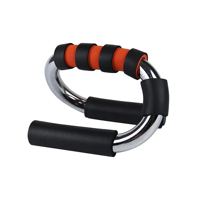 Squatz S-Type Push-Up Handle Bars with Non-Slip Grip for Home Workouts