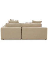 Klarke 3-Pc. L Sectional, Exclusively at Macy's