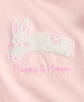 First Impressions Baby Girls Happy & Hoppy Flutter-Sleeve T-Shirt, Exclusively at Macy's