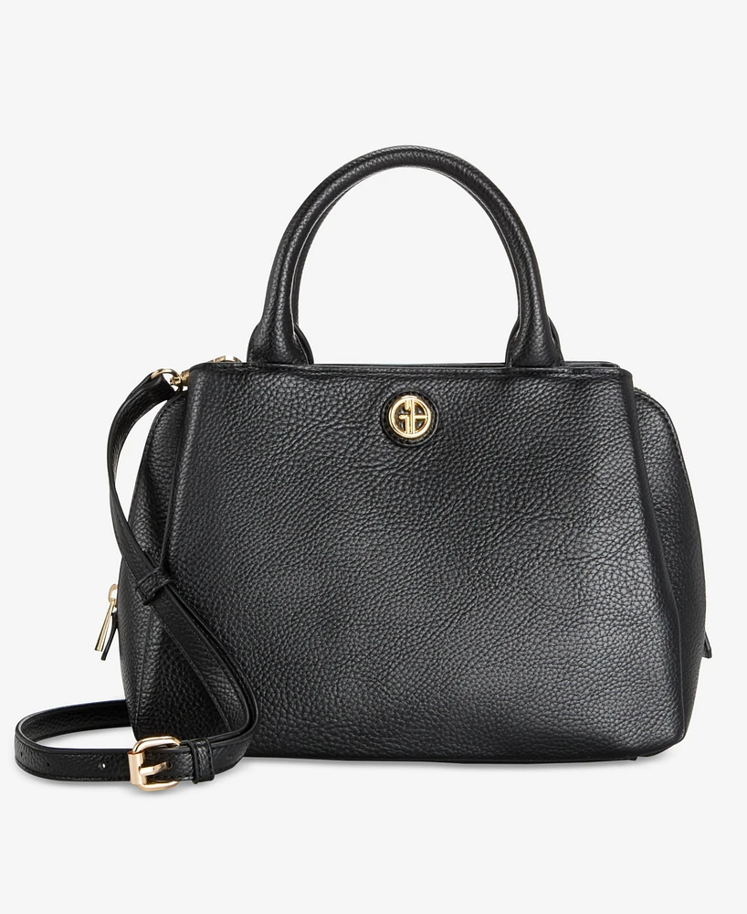 Giani Bernini Pebble Small Satchel, Exclusively at Macy's