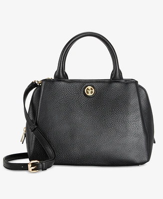 Giani Bernini Pebble Small Satchel, Exclusively at Macy's