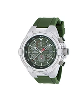 Invicta Men's 39379 Aviator Quartz Multifunction Green, White, Red Dial Watch