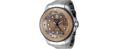 Invicta Men's 45476 Hydromax Quartz 3 Hand Khaki Dial Watch