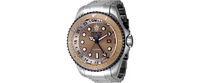 Invicta Men's 45476 Hydromax Quartz 3 Hand Khaki Dial Watch