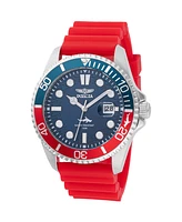 Invicta Men's 47164 Pro Diver Quartz 3 Hand Blue Dial Watch