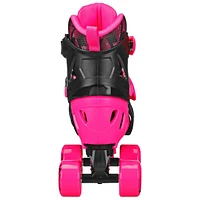 Roller Derby Trac Star Girl's Adjustable Roller Skates Large (3-6