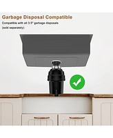 Casainc 31inch L Kitchen Sink with Accessories