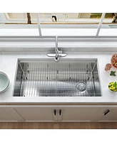Casainc Undermount Kitchen Sink with Accessories