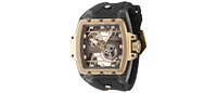 Invicta Men's Anatomic Automatic 2 Hand Dark Blue, Gold, Silver