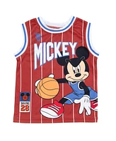 Mickey Mouse Toddler Boys Disney Tank Top and Mesh Shorts to