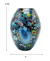 Dale Tiffany 9.75" Estrada Art Glass Vase