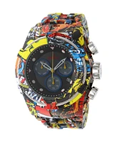 Invicta Men's 43858 Bolt Quartz Chronograph Black, Blue, Grey Dial Watch