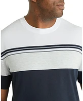 Johnny Bigg Big & Tall Joe Textured Stripe Tee