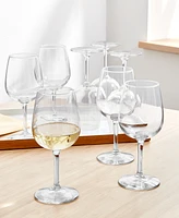 Arch Studio Stemmed Wine Glasses, Set of 8, Exclusively at Macy's