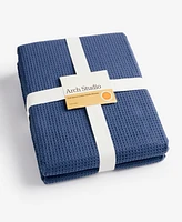 Arch Studio Waffle Cotton Blanket, Full/Queen, Exclusively at Macy's