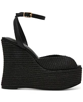 Steve Madden Women's Wanona Raffia Wedge Sandals