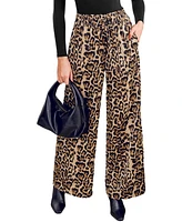 Cupshe Women's Walk on the Wild Side Wide Leg Pants