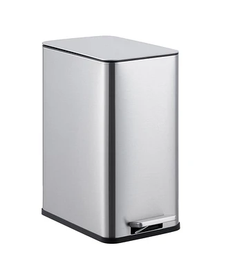 gaomon 2.6 Gallon Kitchen Trash Can, Stainless Steel Garbage Can