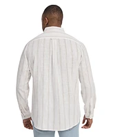 Johnny Bigg Men's Madrid Stripe Linen Shirt