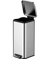 gaomon 30 Liter/8 Gallon Trash Bin, Stainless Steel Trash Can