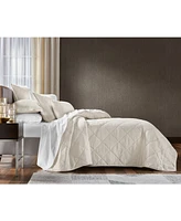 Hotel Collection Dobby Diamond 3-Pc. Coverlet Set, Full/Queen, Exclusively at Macy's