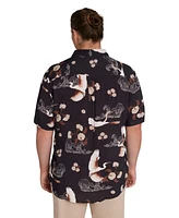 Johnny Bigg Men's Crane Print Shirt