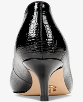 Things Ii Come Women's Jacey Luxurious Pointed-Toe Kitten Heel Pumps