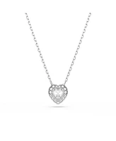 Swarovski Ariana Grande x Swarovski Rhodium Plated Heart Mixed Cuts Set