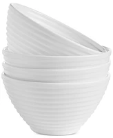 Arch Studio Opal Glass Spiral Cereal Bowls, Set of 4, Exclusively at Macy's
