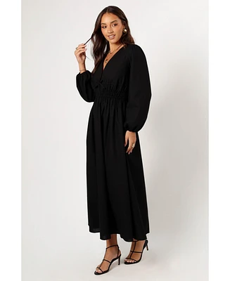 Petal and Pup Women's Cece Long Sleeve Maxi Dress