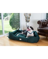 Armarkat Bolstered Dog Bed, Anti-Slip Pet Bed, Laurel Green, X-Large