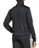 adidas Men's 3 Stripes Tricot Regular Track Top