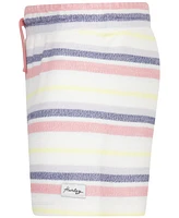 Hurley Big Girls Striped Beach Shorts