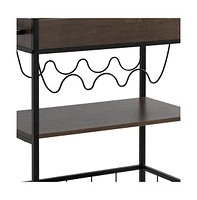 Slickblue Modern Kitchen Bar Cart for Stylish Home Storage and Entertaining