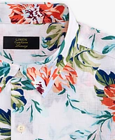 Club Room Men's Rally Floral Linen Short-Sleeve Shirt, Exclusively at Macy's