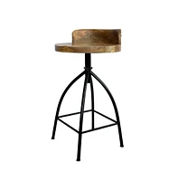 Slickblue Industrial Style Counter Height Stool – Modern and Durable Seating for Kitchen & Bar