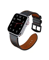 Waloo Breathable Leather Band For Apple Watch