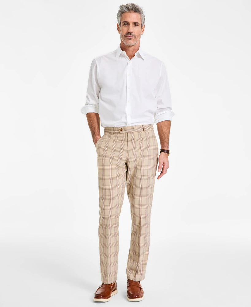 Club Room Men's Plaid Trouser Dress Pants, Exclusively at Macy's
