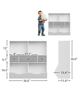 gaomon Toy Storage Organizer with 3 Movable Drawers