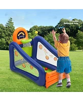 Sugift Kids Play Center Ball Pit Inflatable for Indoor and Outdoor
