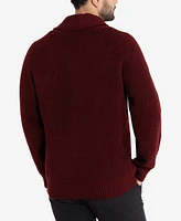 X-Ray Men's Shawl Collar Cardigan