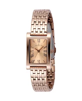 Invicta Women's 48145 Angel Quartz 3 Hand Rose Gold Dial Watch