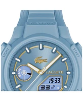Lacoste Women's LC33 Light Blue Silicone Strap Watch, 40mm