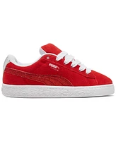 Puma Little Girls' Suede Xl Holiday Glitz Skate Casual Sneakers from Finish Line