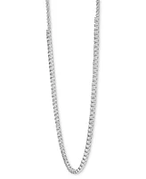 Diamond Necklace (1 ct. t.w.) in 10k White Gold